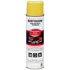 17 OZ M1600 System SB Precision Line Marking Paint - Hi Vis Yellow