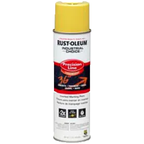 17 OZ M1600 System SB Precision Line Marking Paint - Hi Vis Yellow