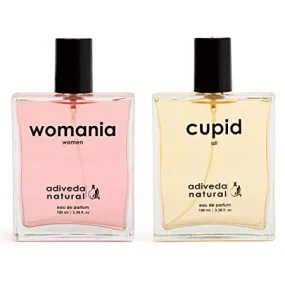 Adiveda Natural Womania & Cupid For Men & Women Eau de Parfum - 200 ml
