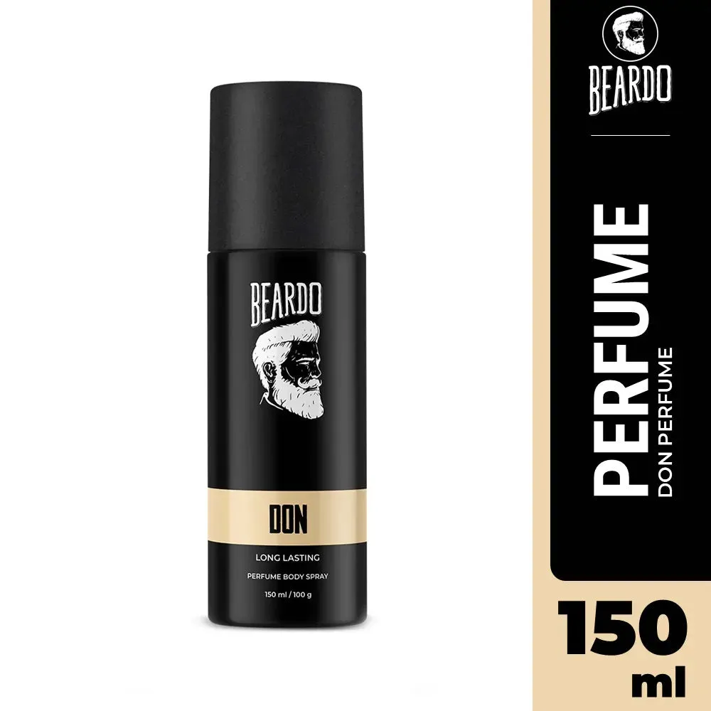 Beardo Special Gift Pack - Beardo Don Perfume Body Spray 150ml & Livon Hair Serum 100ml