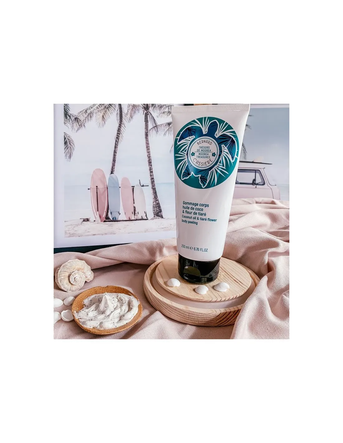 Bernard Cassière Coconut & Tiare Flower Body Peeling (200 ml) - SAVE 30%*