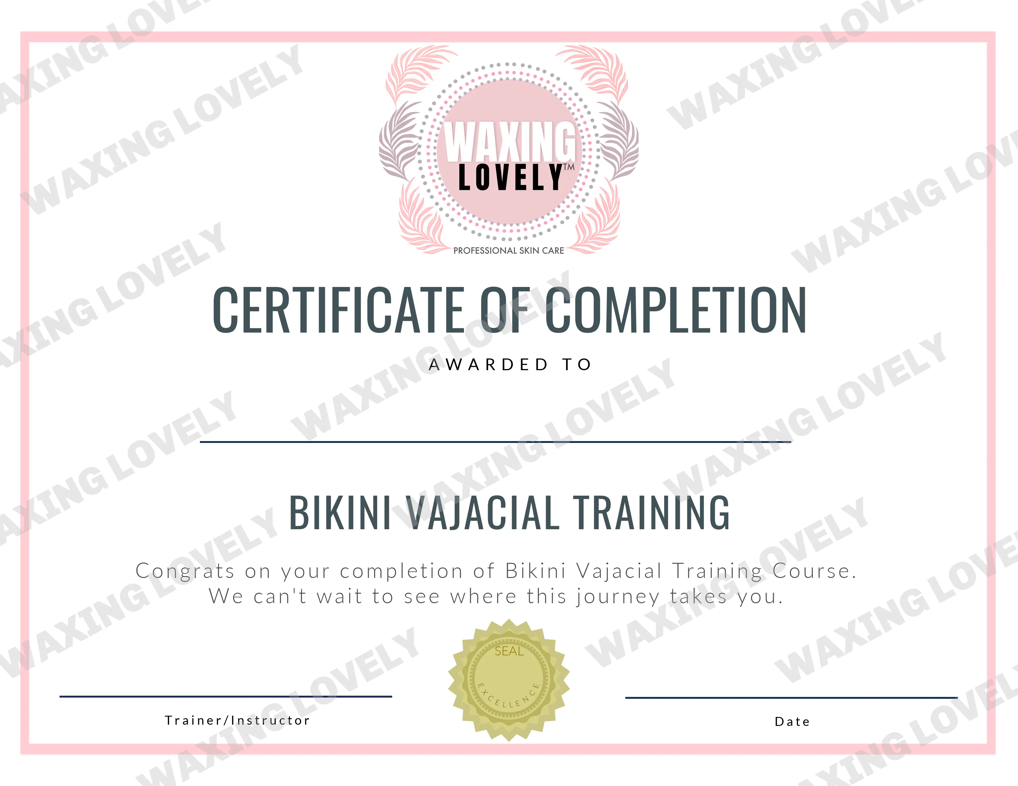 BIKINI VAJACIAL TRAINING KITS