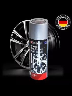 Car Wheel & Wheel Trim Paint, Silver, 400 Ml