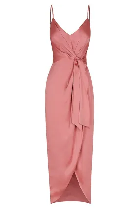 Cocktail Midi Dress Blush