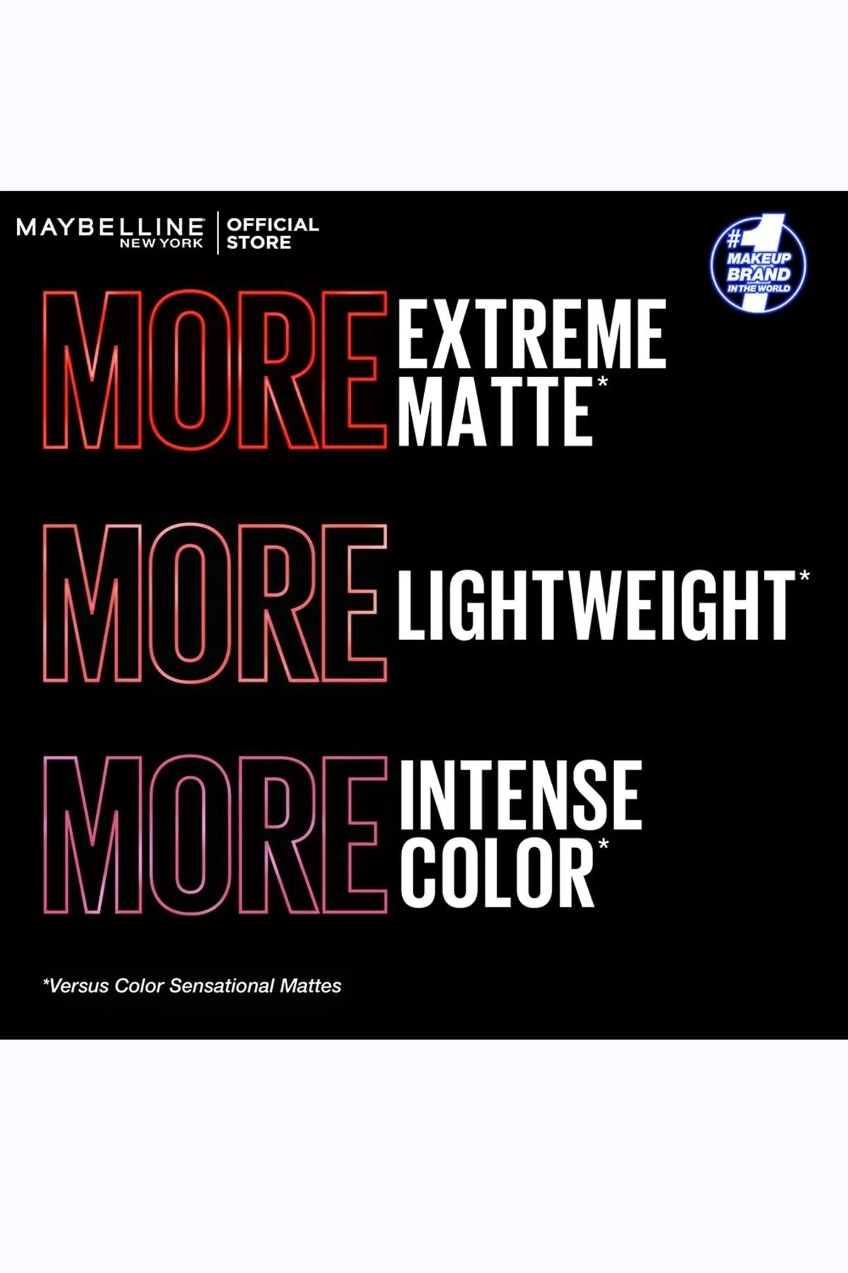 Color Sensational Ultimatte Lipstick - More Ruby