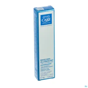 Eye Care Mascara Verlengend Zwart 6g - Intense Wimpers, Gevoelige Ogen & Contactlenzen