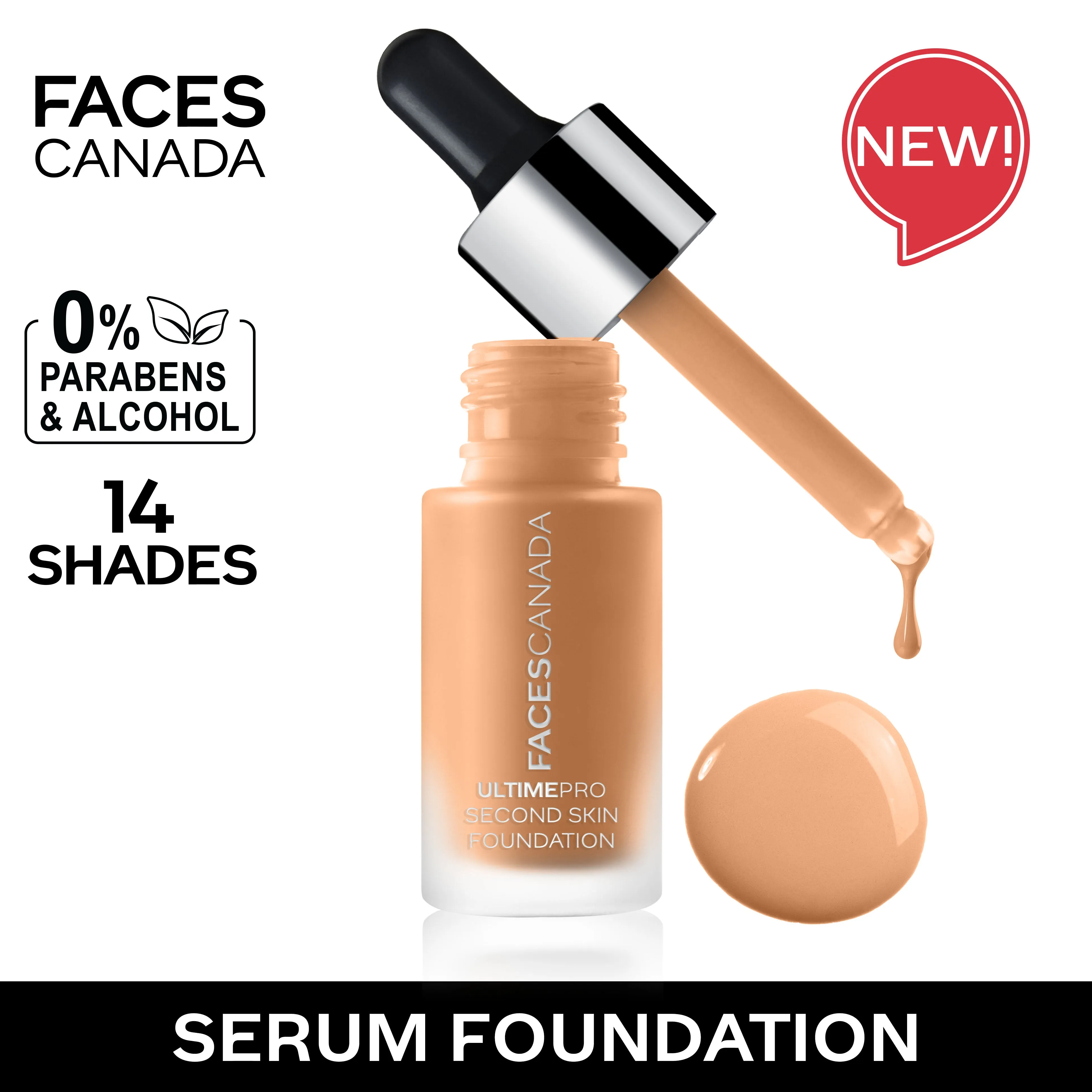 Faces Canada UltimePro Second Skin Foundation Absolute Ivory 012 (15 ml)