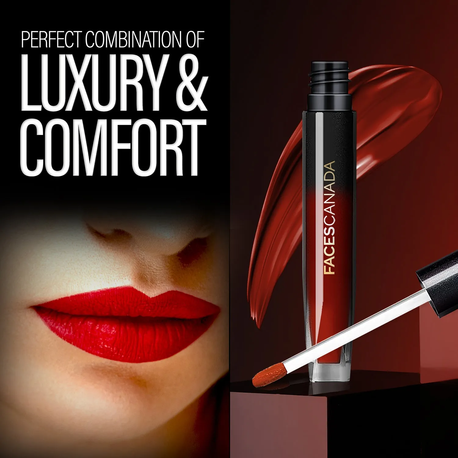 FC Comfy Silk Liquid Lip Color- Lunar Brown 11 3ml