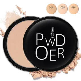 Full Coverage Long Lasting Makeup Face Powder Foundation Smoothing