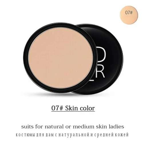 Full Coverage Long Lasting Makeup Face Powder Foundation Smoothing