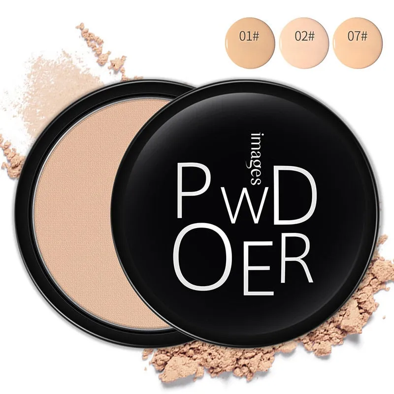 Full Coverage Long Lasting Makeup Face Powder Foundation Smoothing