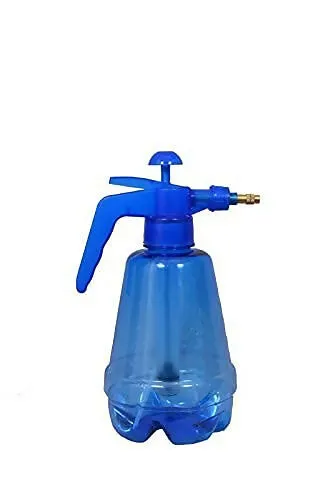 Garden Pump Pressure Capacity Water Mist Spray Bottle for Herbicides Flowers (Blue,1.2 Litre)
