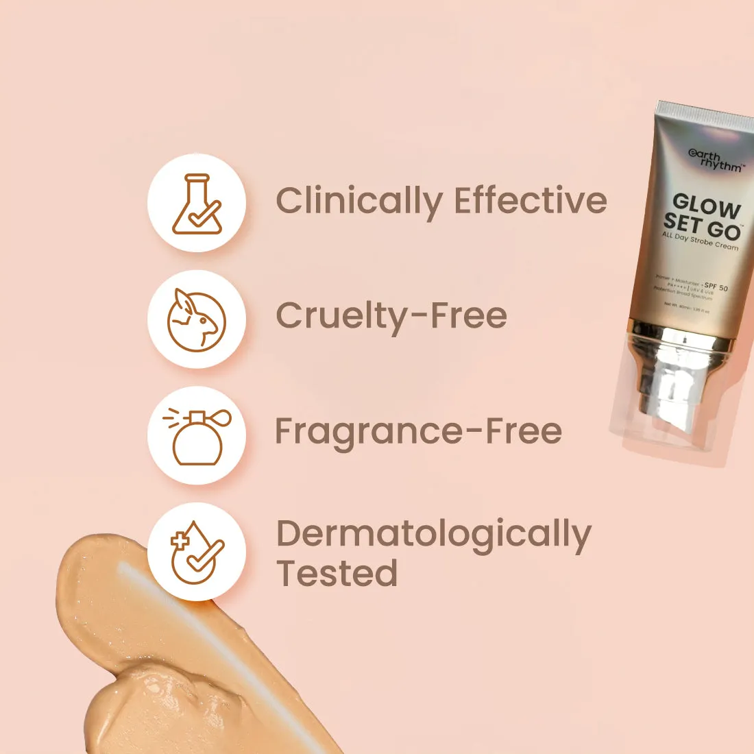 GLOW SET GO STROBE CREAM - SPF 50