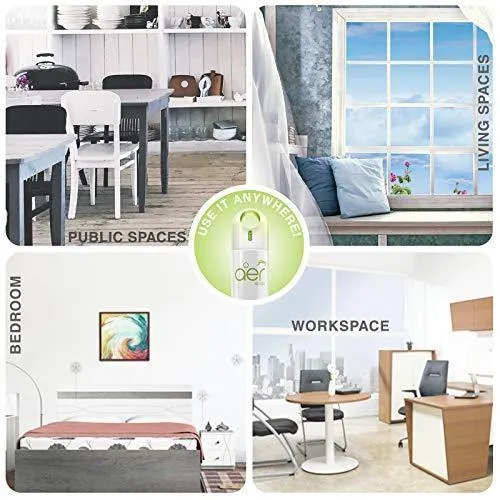 Godrej aer Spray, Home and Office Air Freshener - Fresh Lush Green (240 ml)
