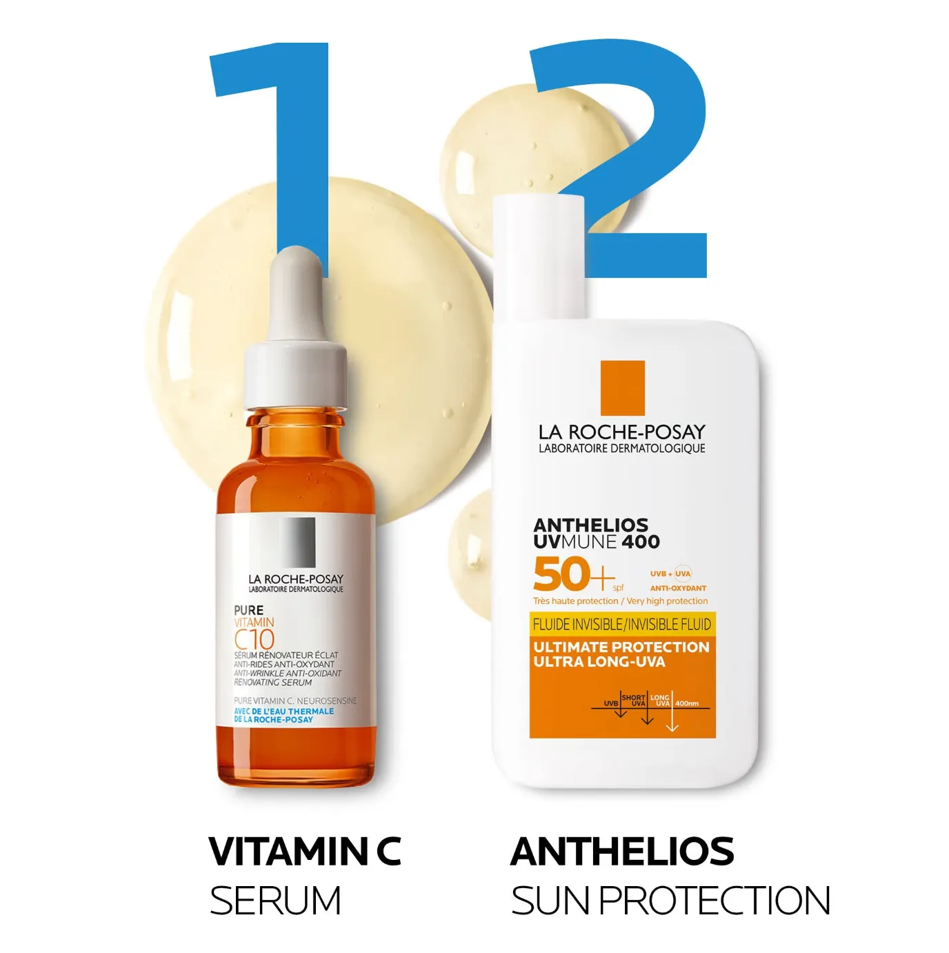 La Roche-Posay Anthelios UVMune 400 Invisible Fluid Non-Perfumed Suncream SPF50  50ml