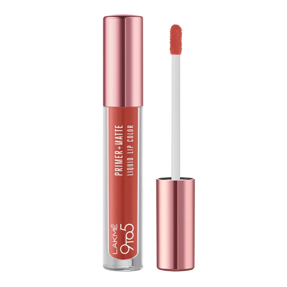Lakmē 9to5 Primer   Matte Liquid Lip Color