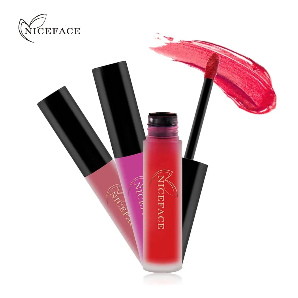 Lip Gloss Waterproof Nude Matte Liquid Lip Gloss