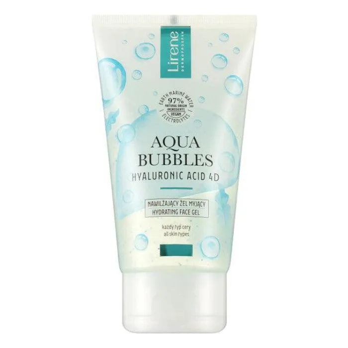 Lirene Aqua Bubbles HA 4D Hydrating Face Gel 150ml