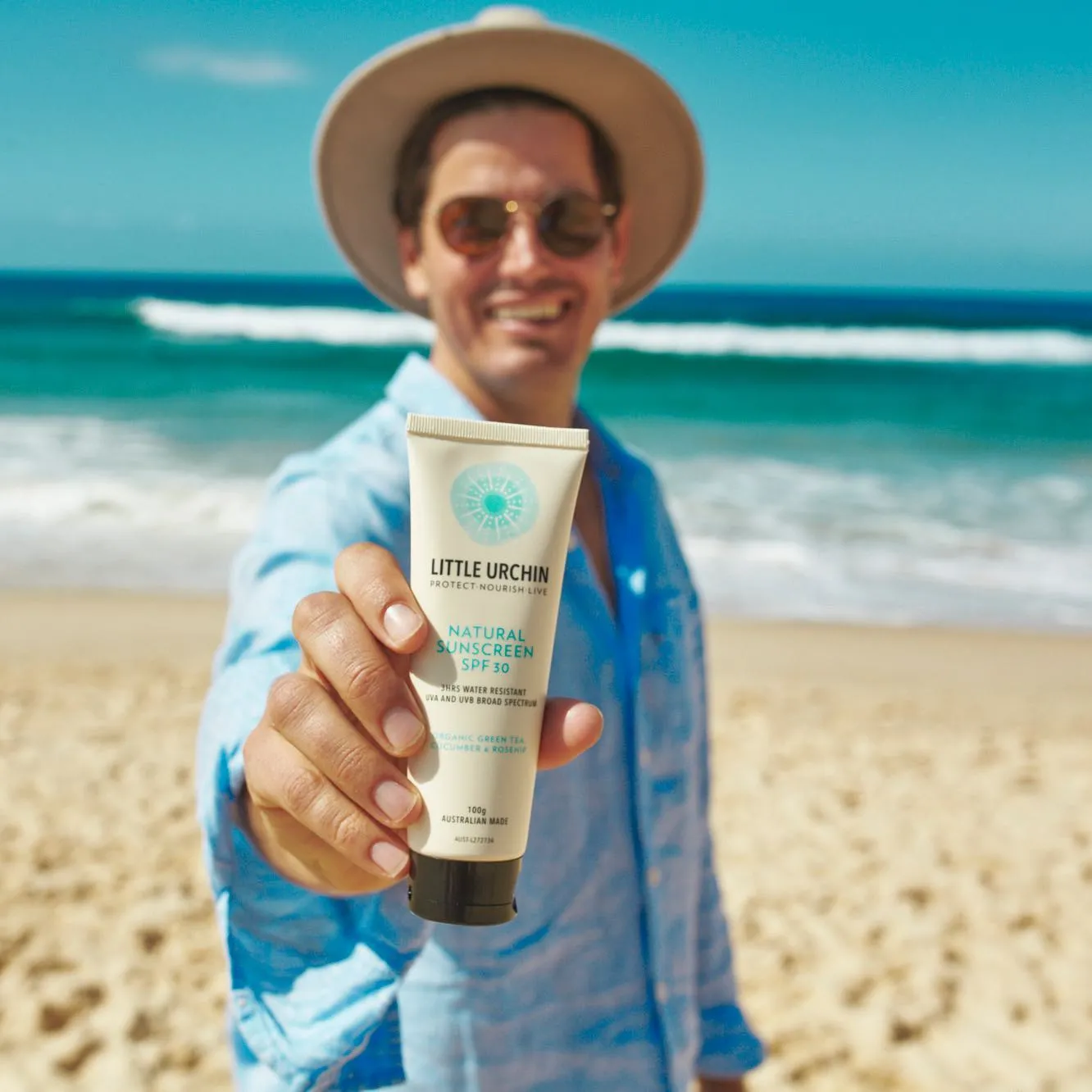 LITTLE URCHIN Natural Sunscreen SPF 30 - 100g