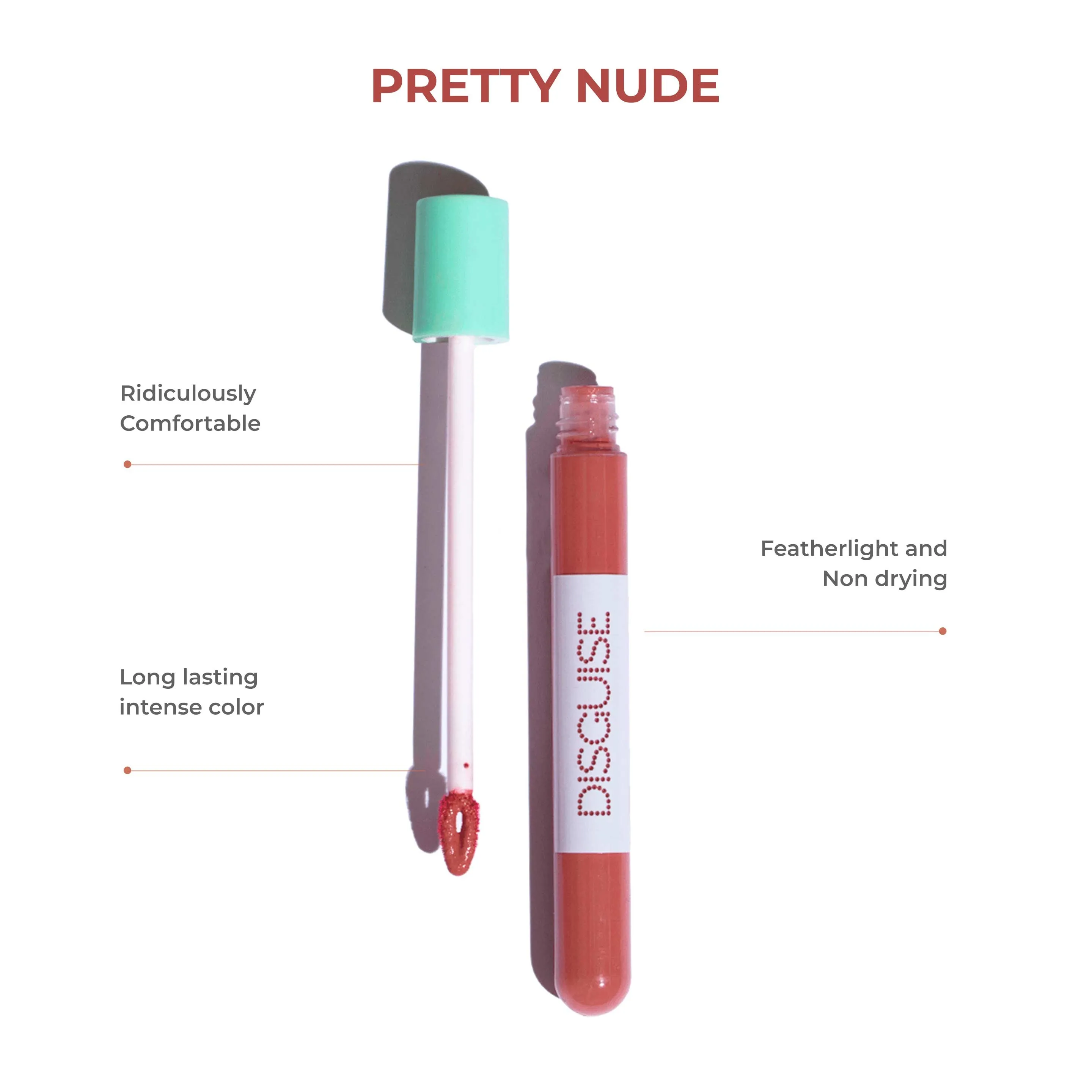 MATTE LIQUID LIP CREAM Pretty Nude 30 | FEATHER LIGHT | SUPER COMFORTABLE | LONG LASTING