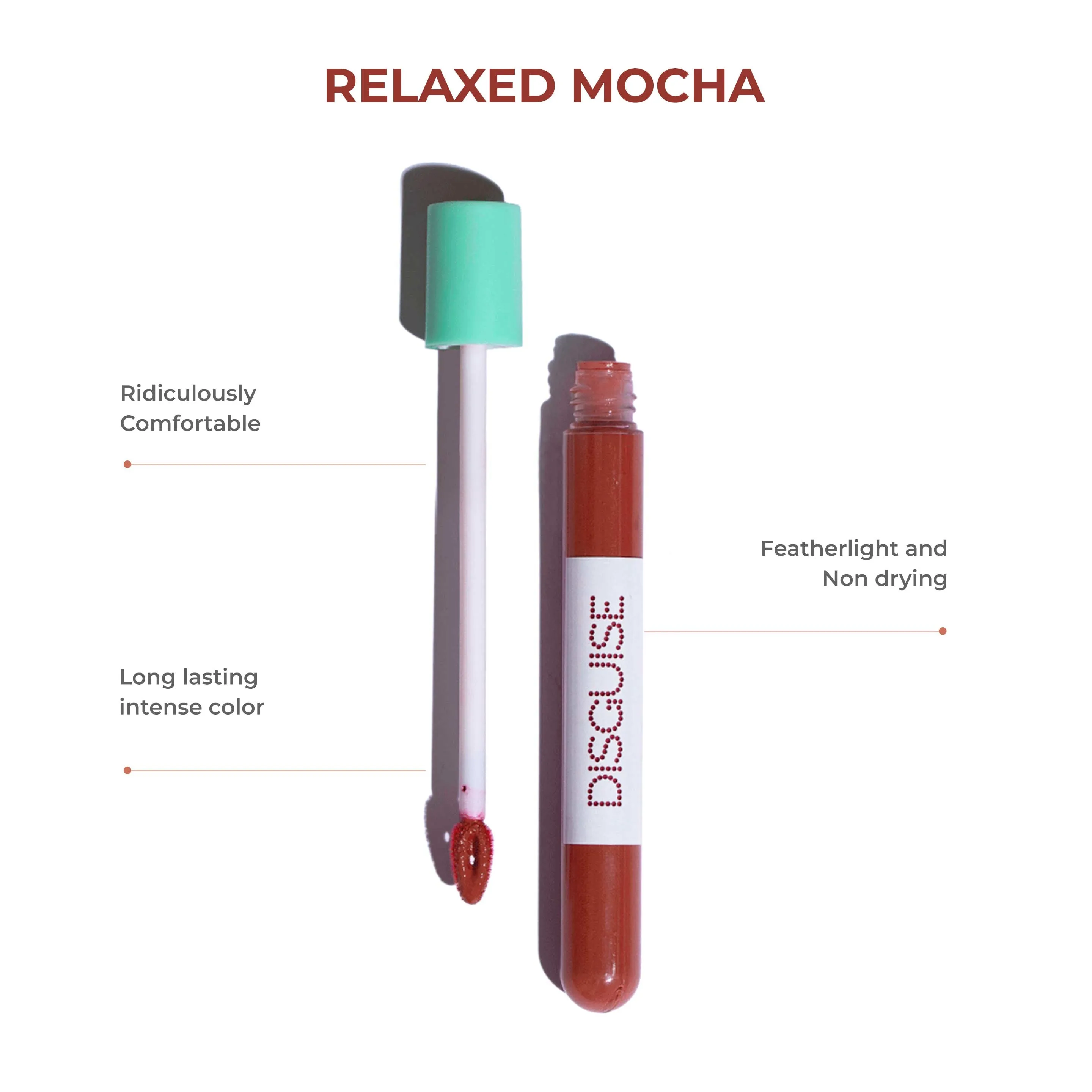 MATTE LIQUID LIP CREAM Relaxed Mocha 31 | FEATHER LIGHT | SUPER COMFORTABLE | LONG LASTING