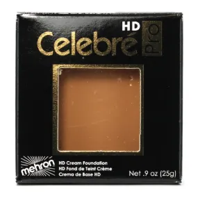 Mehron Makeup Celebre Pro-HD Cream Face & Body Makeup (.9 oz) (MEDIUM DARK 2)