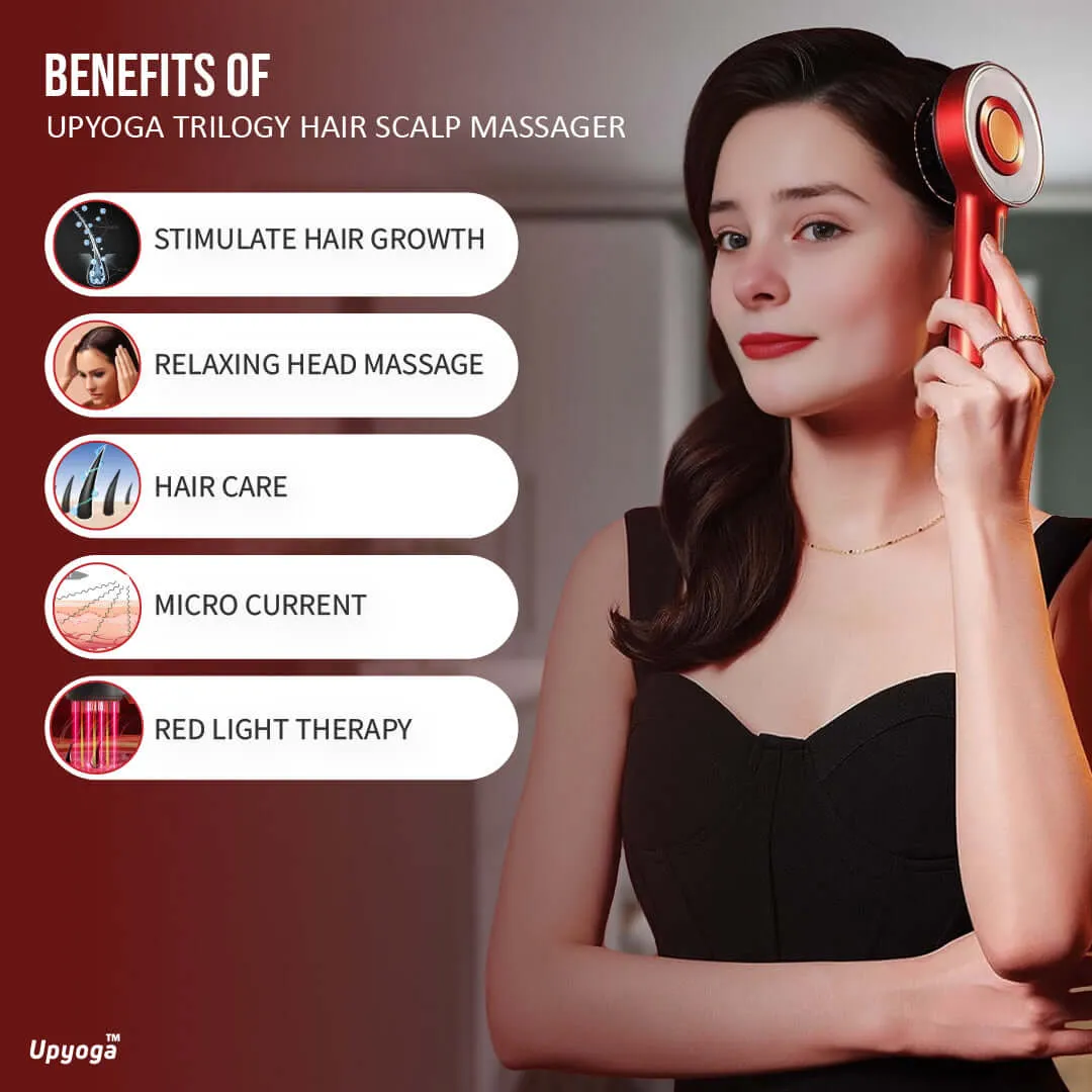 🔥Multi-function scalp massager infrared hair health and beauty comb