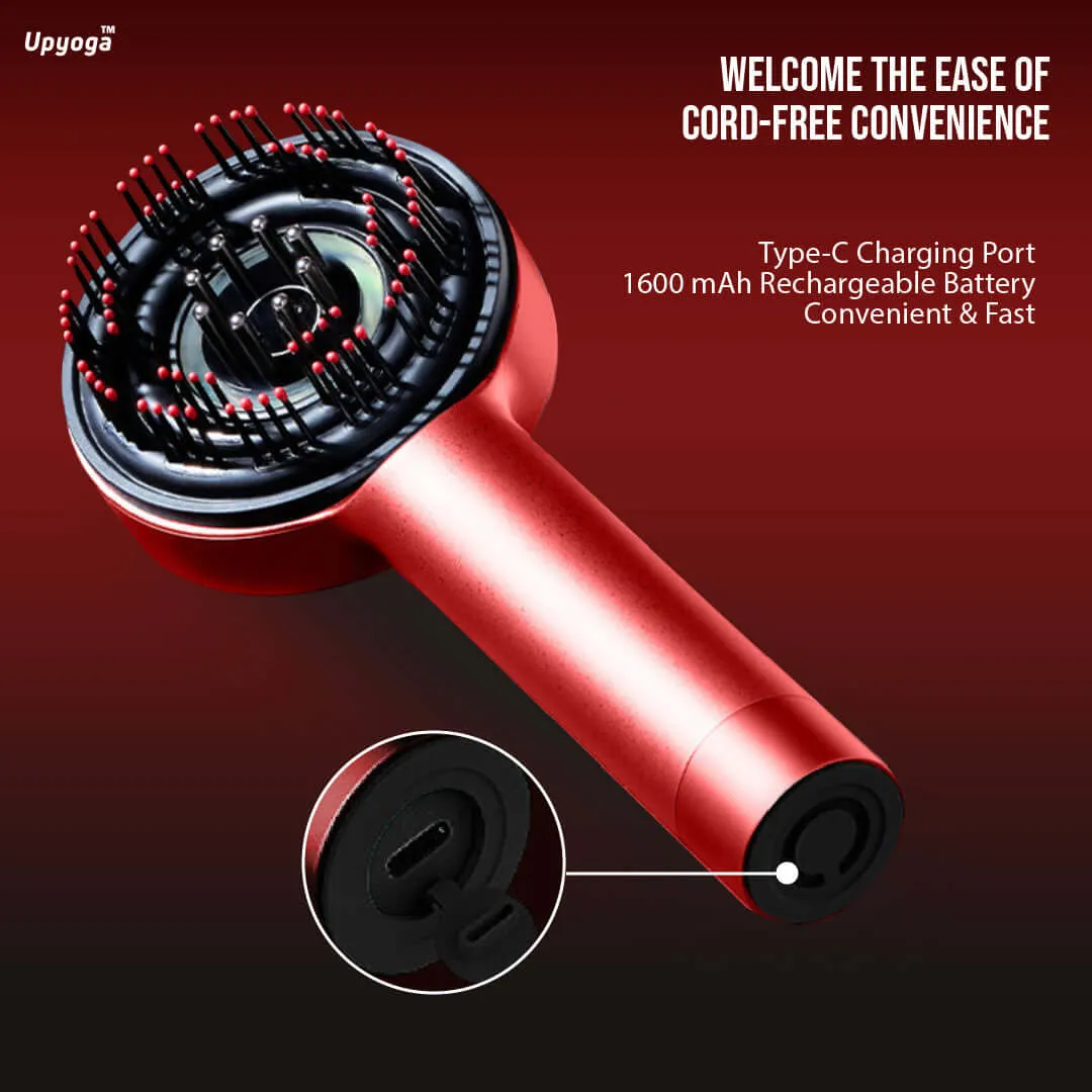 🔥Multi-function scalp massager infrared hair health and beauty comb