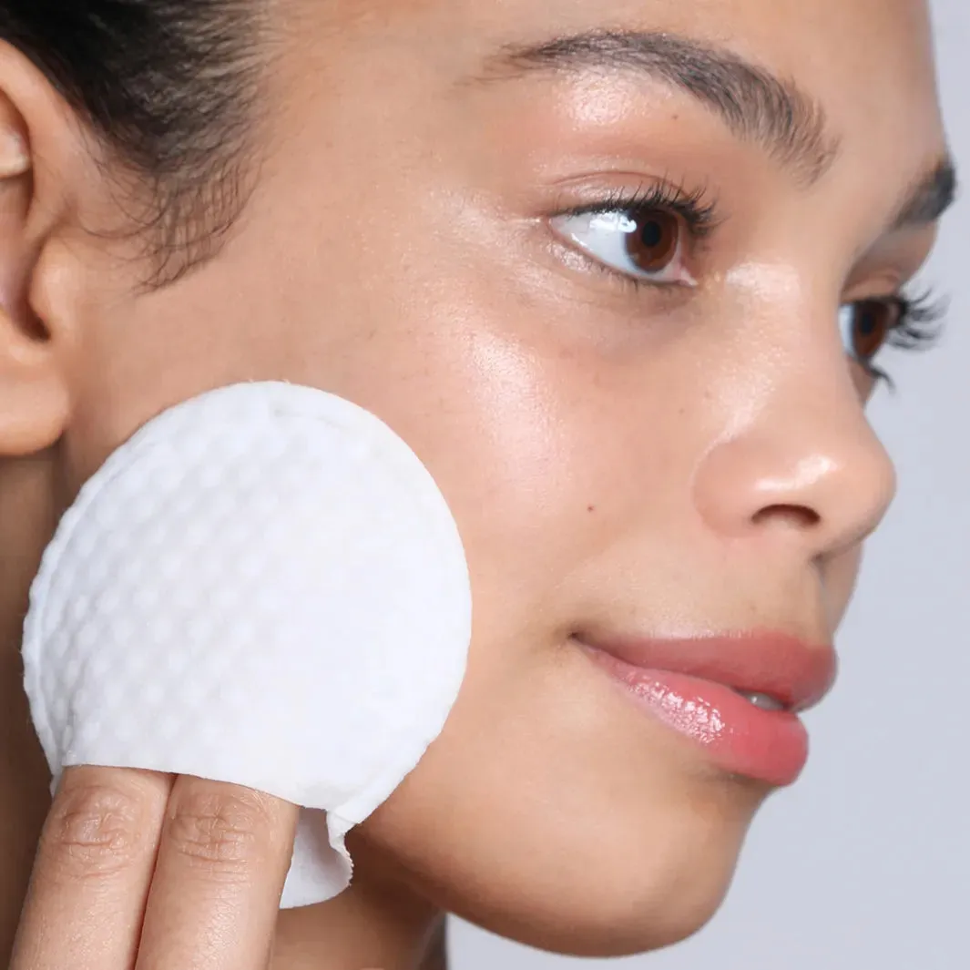 Prep & Reset - Dual-sided Lactic Acid Exfoliating x25 Facial Pads - CosMedix