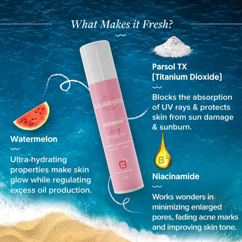 Radiance  Dewy Sunscreen, 50g