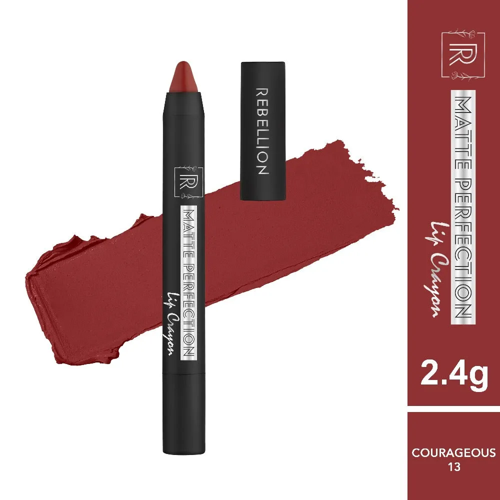 Rebellion Matte Perfection Lip Crayon