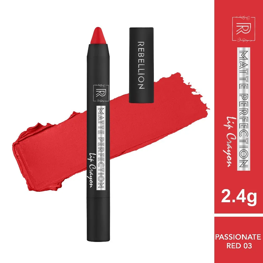 Rebellion Matte Perfection Lip Crayon