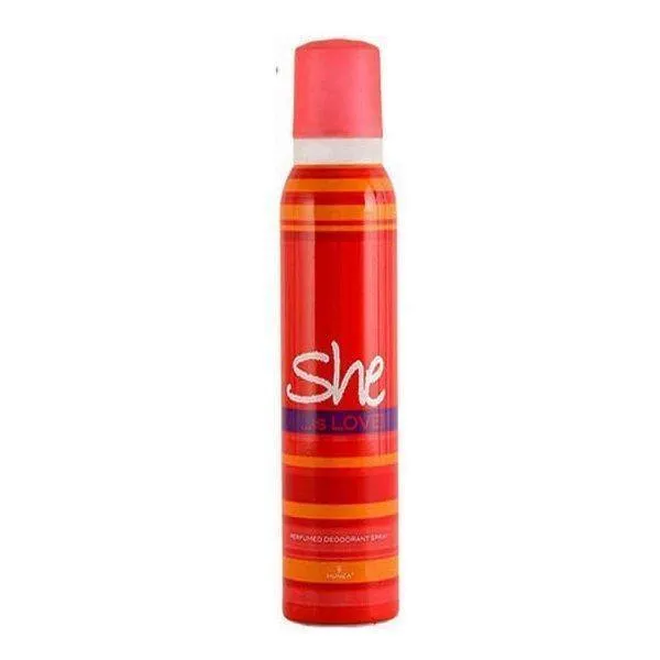 She is Love Body Spray Red Deodorant 200 ml