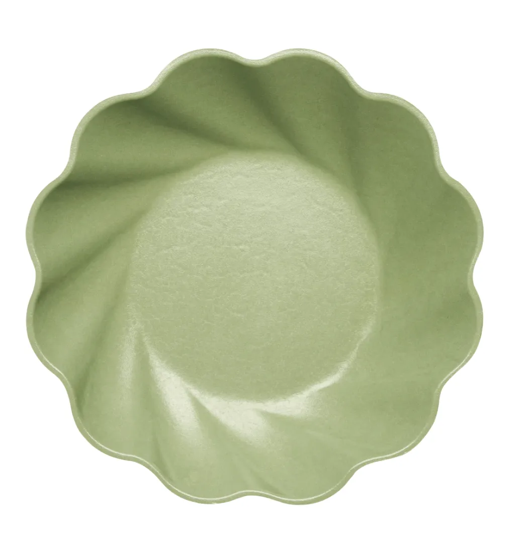 Simply Eco Salad Plates - Sage