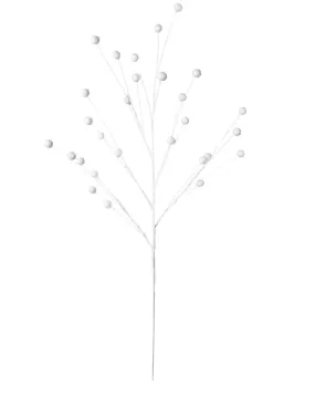 White Berry Christmas Tree Spray, 78 cm