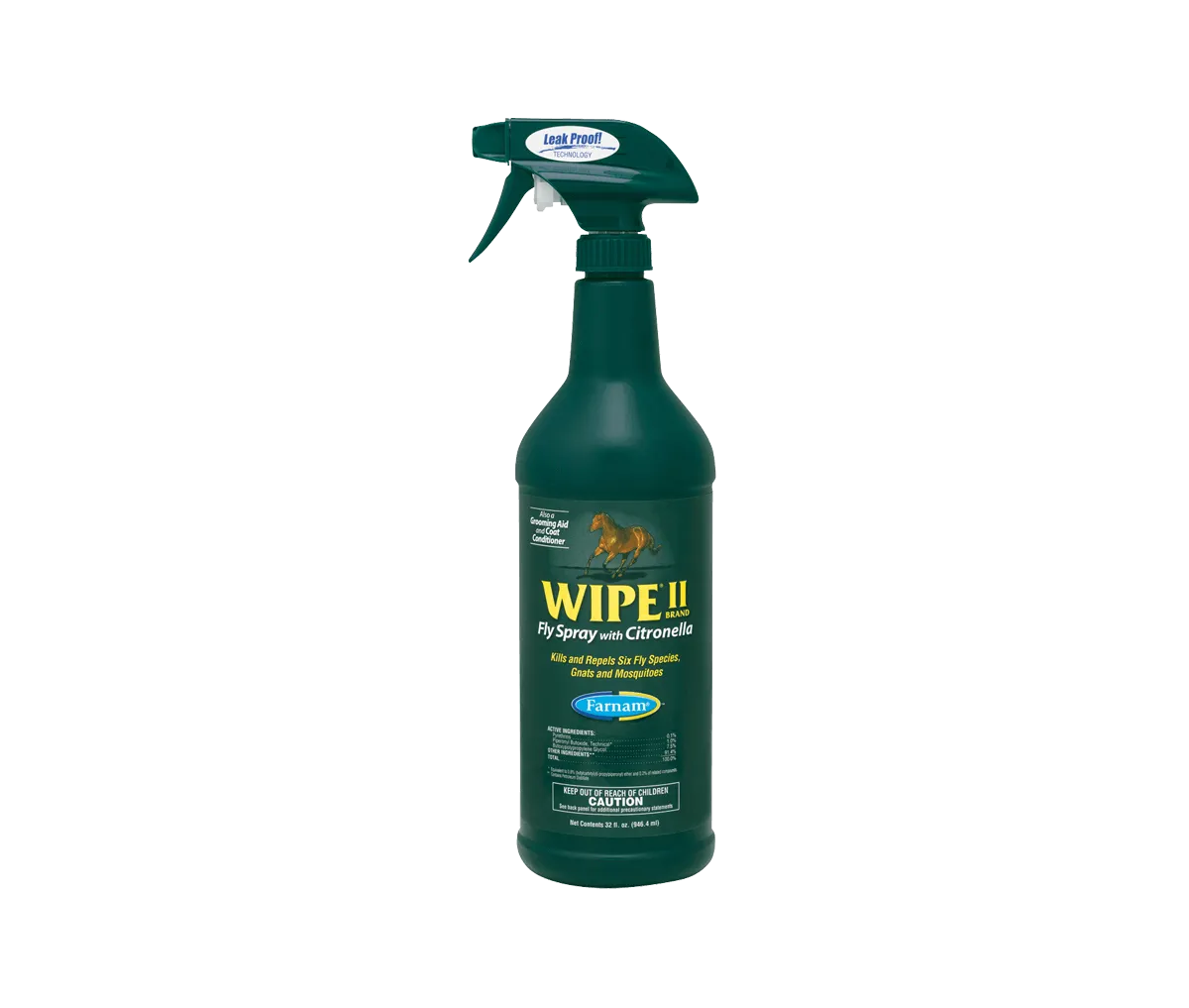 Wipe II Fly Spray with Citronella - 32oz