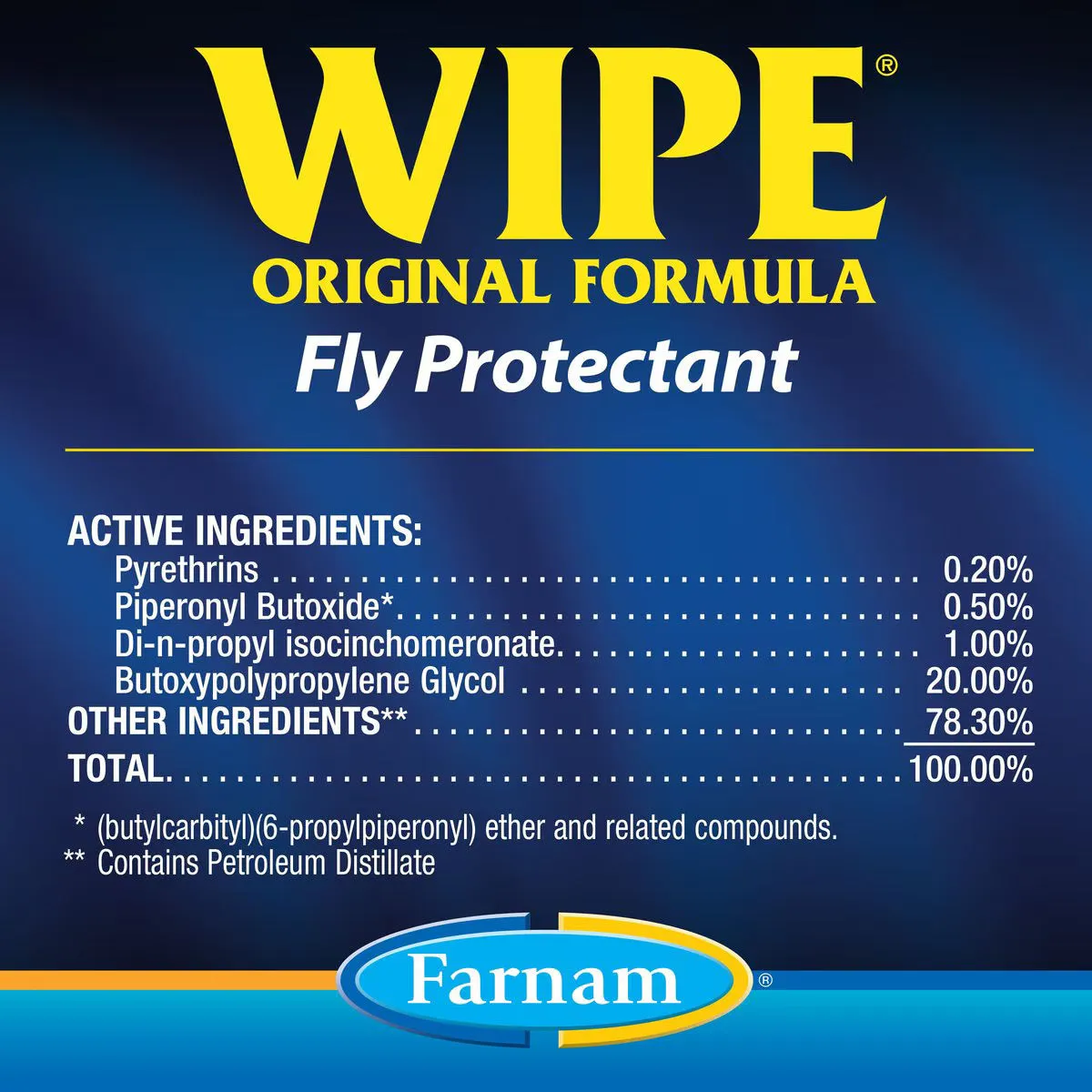 Wipe II Fly Spray with Citronella - 32oz