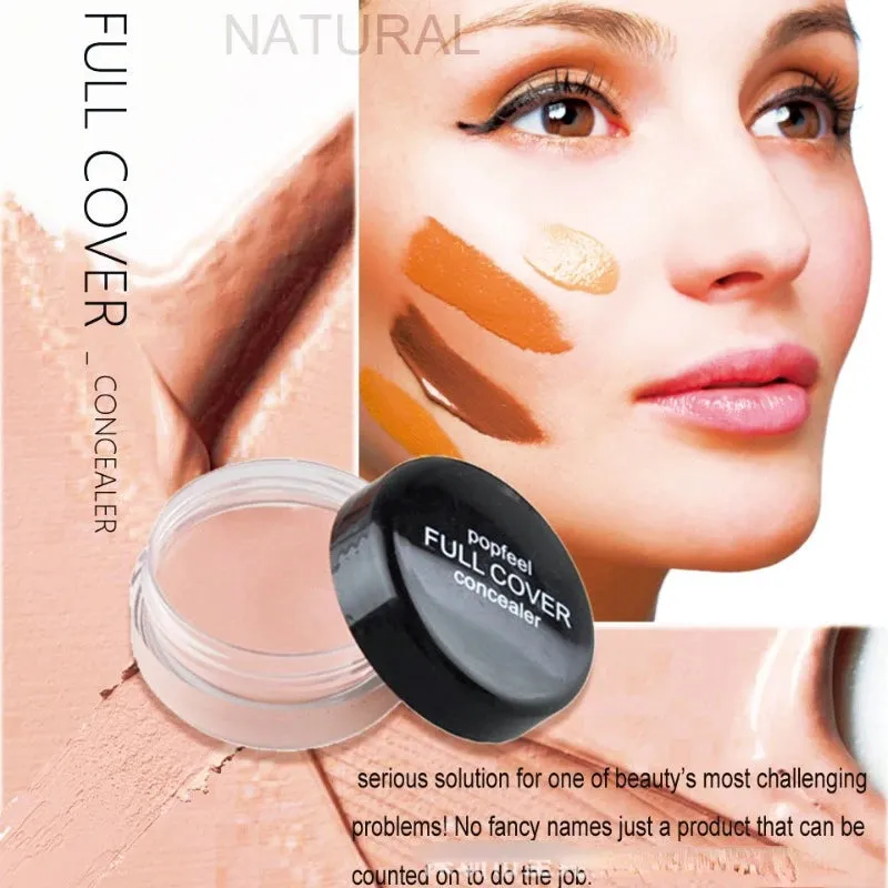 Yeknu Concealer Matte Foundation BB Cream High Coverage Concealer Corrector Anti Dark Circle Freckle Face Makeup Base Cosmetics