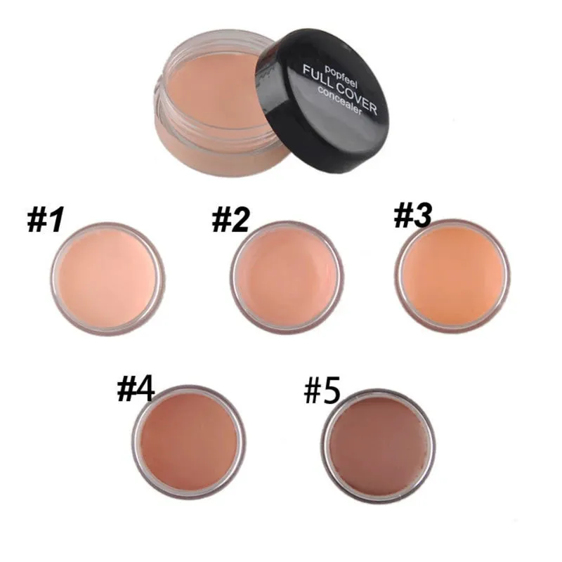 Yeknu Concealer Matte Foundation BB Cream High Coverage Concealer Corrector Anti Dark Circle Freckle Face Makeup Base Cosmetics